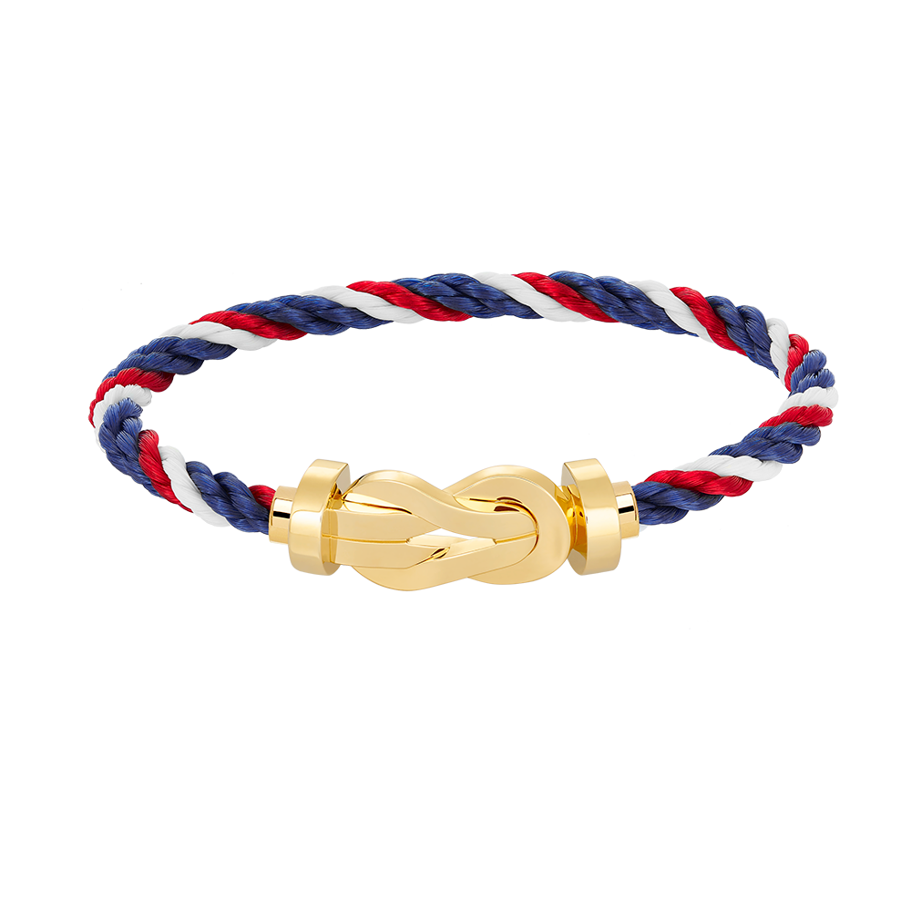 [Opulent Aurora]CHANCE LARGE 8 FIGURE BUCKLE NO DIAMOND BRACELET GOLD