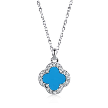 [Amore Jewelry]Dainty Flower Shape Necklace