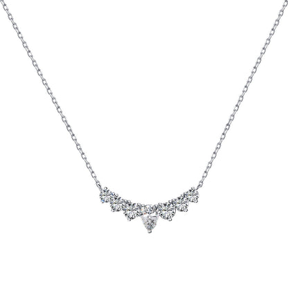 [Amore Jewelry]Dainty Colorful Heart Necklace