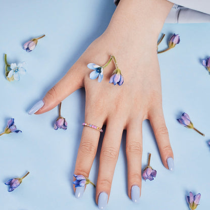 [Amore Jewelry]Dazzling Resplendent Round Cut Party Ring