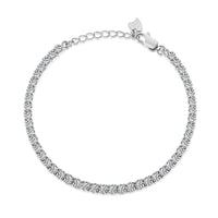 [Amore Jewelry]Sparkling Round Cut Daily Bracelet