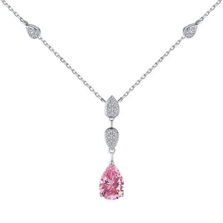 [Amore Jewelry]Dazzling Pear Cut Necklace