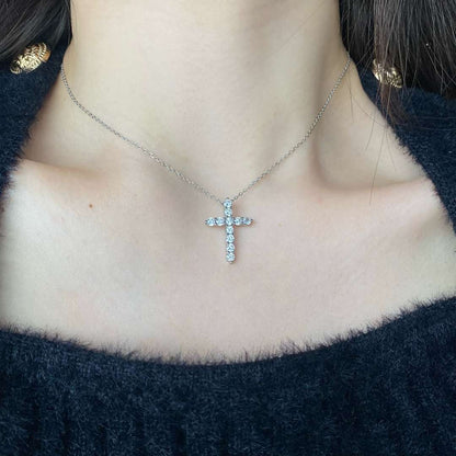 [Amore Jewelry]Unique Cross Shape Necklace