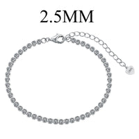 [Amore Jewelry]Dazzling Sparkling Round Cut Daily Bracelet
