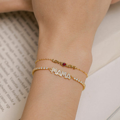 [Amore Jewelry]Romantic Heart Shape Lover Bracelet