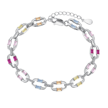 [Amore Jewelry]Dazzling Colorful Daily Bracelet