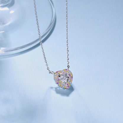 [Amore Jewelry]Exquisite Heart Shape Necklace