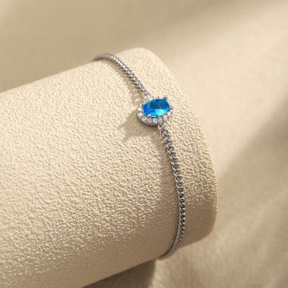 [Amore Jewelry]Exquisite Oval Shape Bracelet