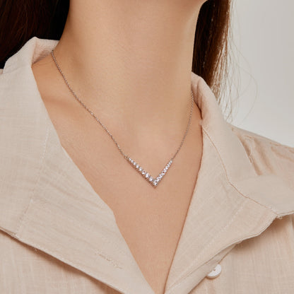 [Amore Jewelry]Ornate Round Cut Necklace