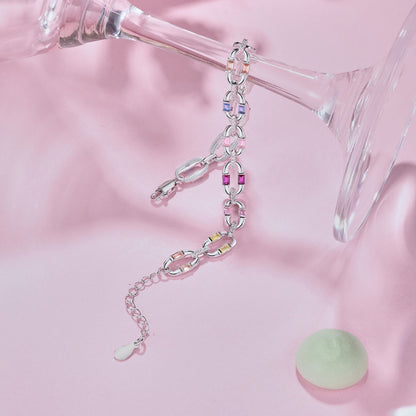 [Amore Jewelry]Dazzling Colorful Daily Bracelet