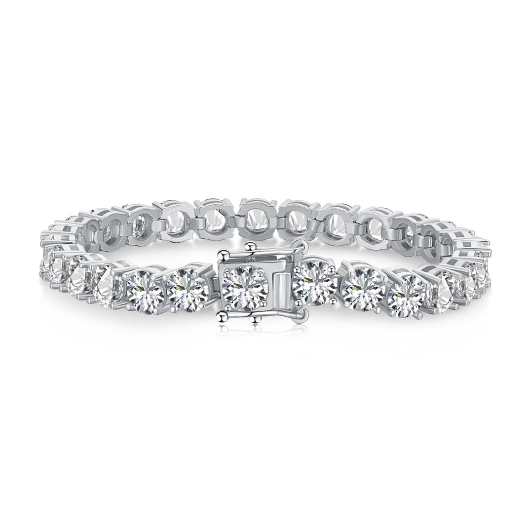 [Amore Jewelry]0.75 Carat Dazzling Round Cut Wedding Bracelet
