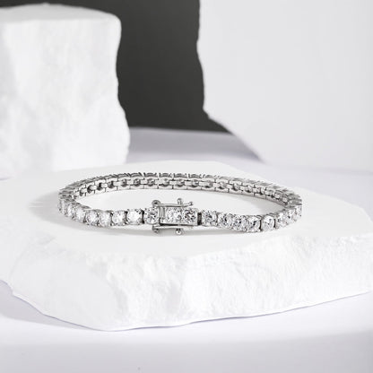 [Amore Jewelry]Radiant Colorful Round Cut Party Bracelet