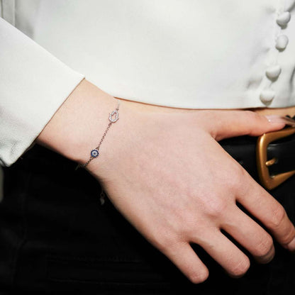 [Amore Jewelry]Gost Shape & Round Shape Necklace