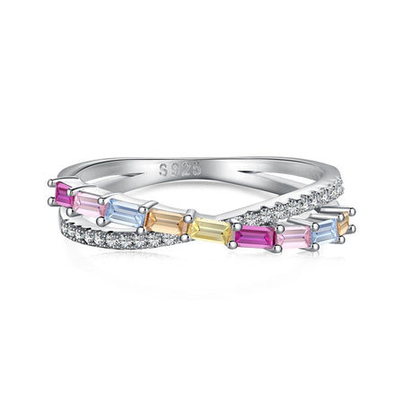 [Amore Jewelry]Energetic Elegant Radiant Cut Party Ring