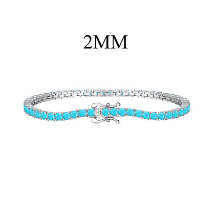 [Amore Jewelry]Dazzling Exquisite Round Cut Daily Bracelet