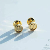 [Amore Jewelry]LOVE EARRINGS GOLD 10MM