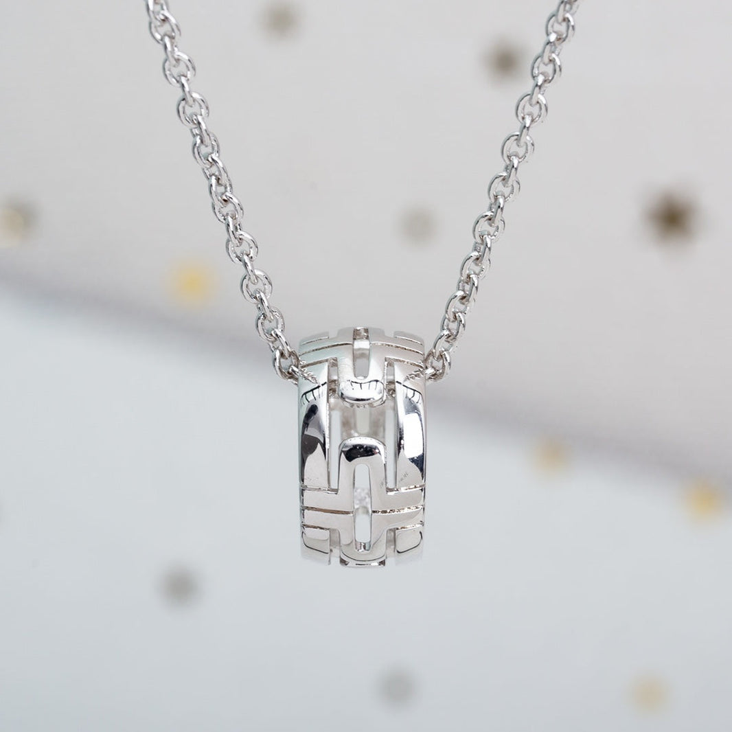[Amore Jewelry]PARENTESI NECKLACE SILVER