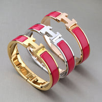 [Amore Jewelry]H RED BRACELET