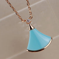 [Amore Jewelry]DREAM NECKLACE TURQUOISE PINK GOLD