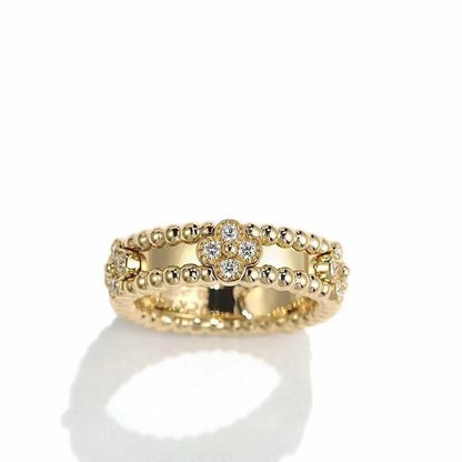 [Opulent Aurora]PERLEE GOLD DIAMOND RING