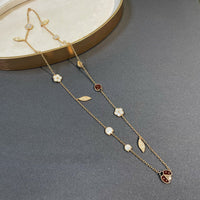 [Amore Jewelry]LUCKY SPRING 15 MOTIFS GOLD NECKLACE