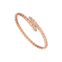 [Amore Jewelry]SERPENTI BRACELET DIAMONDS PINK GOLD