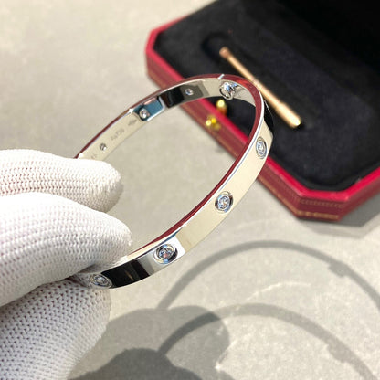 [Opulent Aurora]LOVE BRACELET 6.1MM 10 DIAMONDS