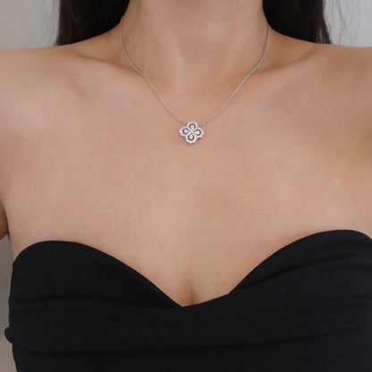 [Opulent Aurora]LOOP NECKLACE FULL MOTIF DIAMOND COMBINATION