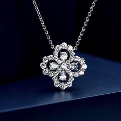 [Opulent Aurora]LOOP NECKLACE FULL MOTIF DIAMOND COMBINATION