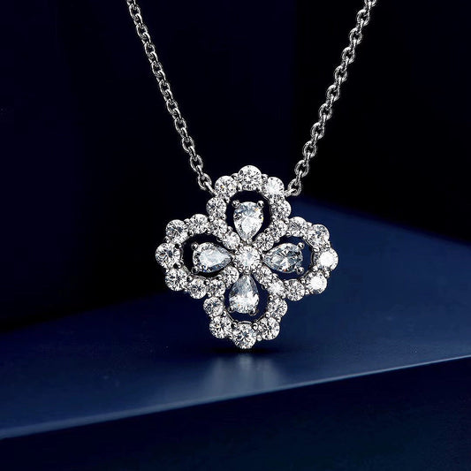 [Opulent Aurora]LOOP NECKLACE FULL MOTIF DIAMOND COMBINATION