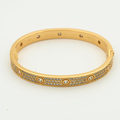 [Opulent Aurora]LOVE BRACELET 6.1MM DIAMOND-PAVED 10 BIG DIAMONDS
