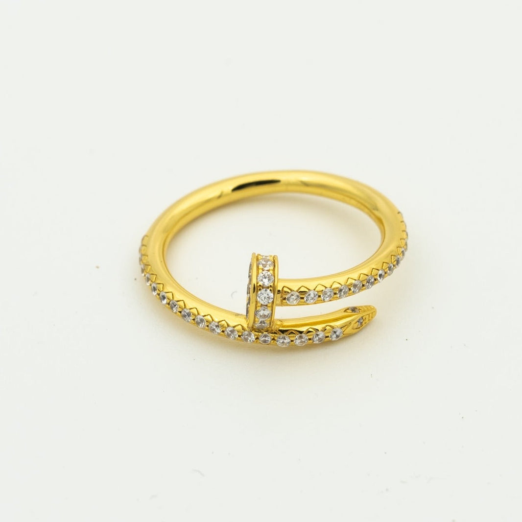 [Amore Jewelry]JUSTE RING 1.8MM GOLD DIAMONDS