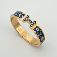 [Amore Jewelry]H BRACELET BLACK MULTICOLOR