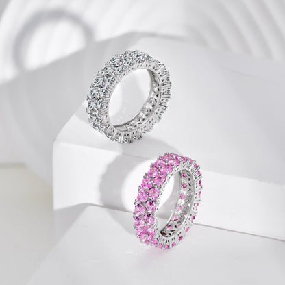 [Amore Jewelry]Sparkling Full Heart Ring