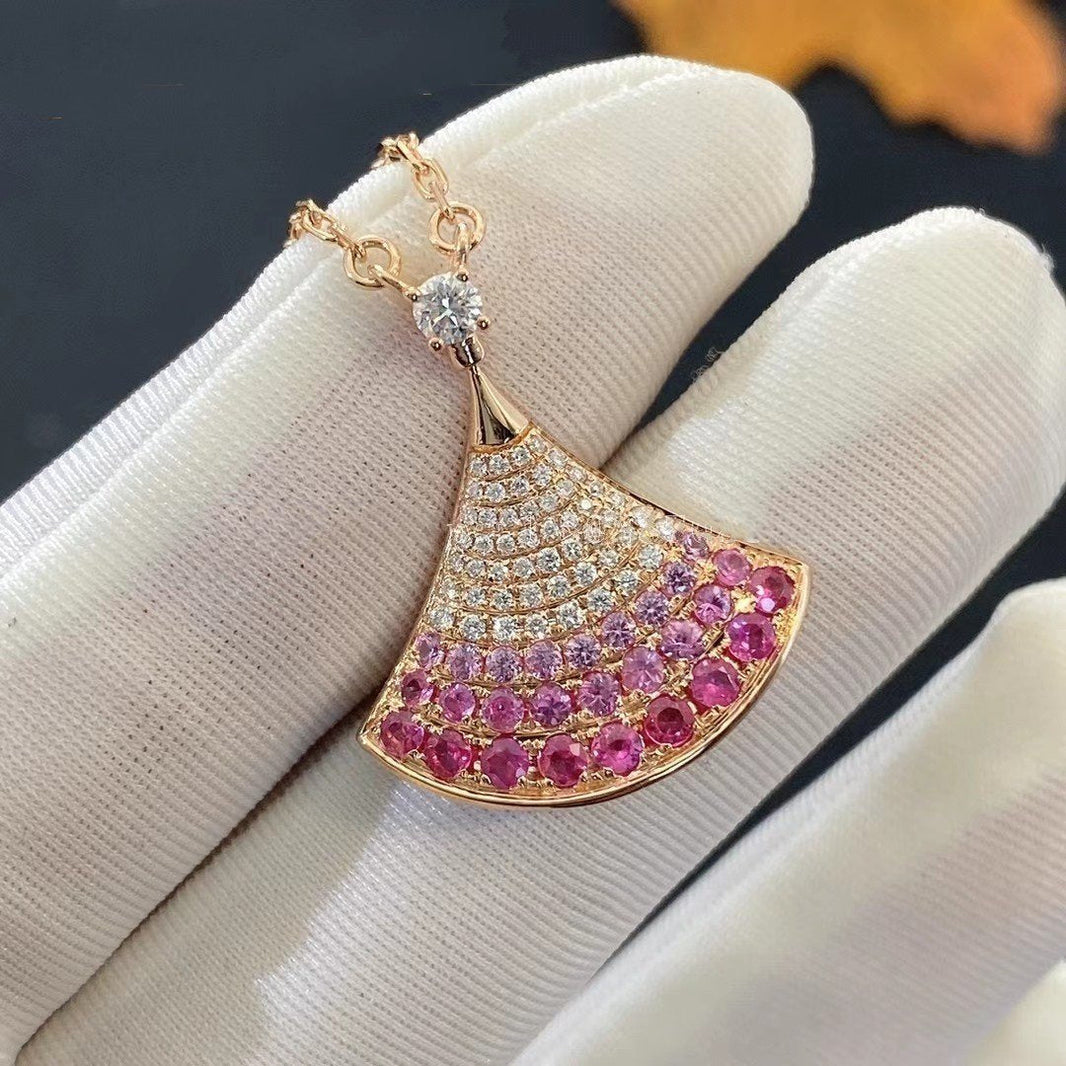 [Amore Jewelry]DREAM NECKLACE PINK GOLD PINK DIAMOND