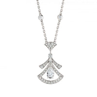 [Amore Jewelry]DREAM NECKLACE WHITE DIAMOND SILVER