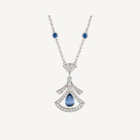 [Amore Jewelry]DREAM NECKLACE AGATE DIAMOND SILVER