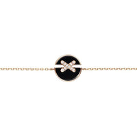 [Amore Jewelry]JEUX DE BRACELET ONYX PINK GOLD DIAMOND