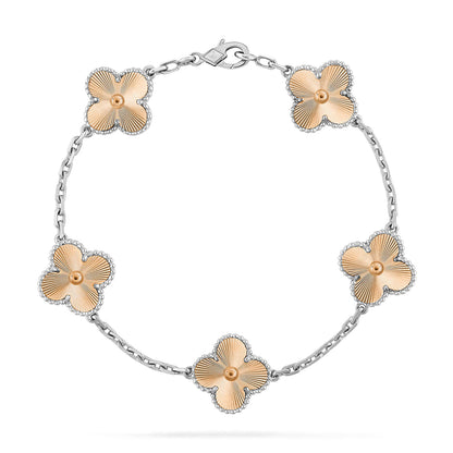 [Amore Jewelry] CLOVER 5 MOTIF LASER BRACELET COLLECTION
