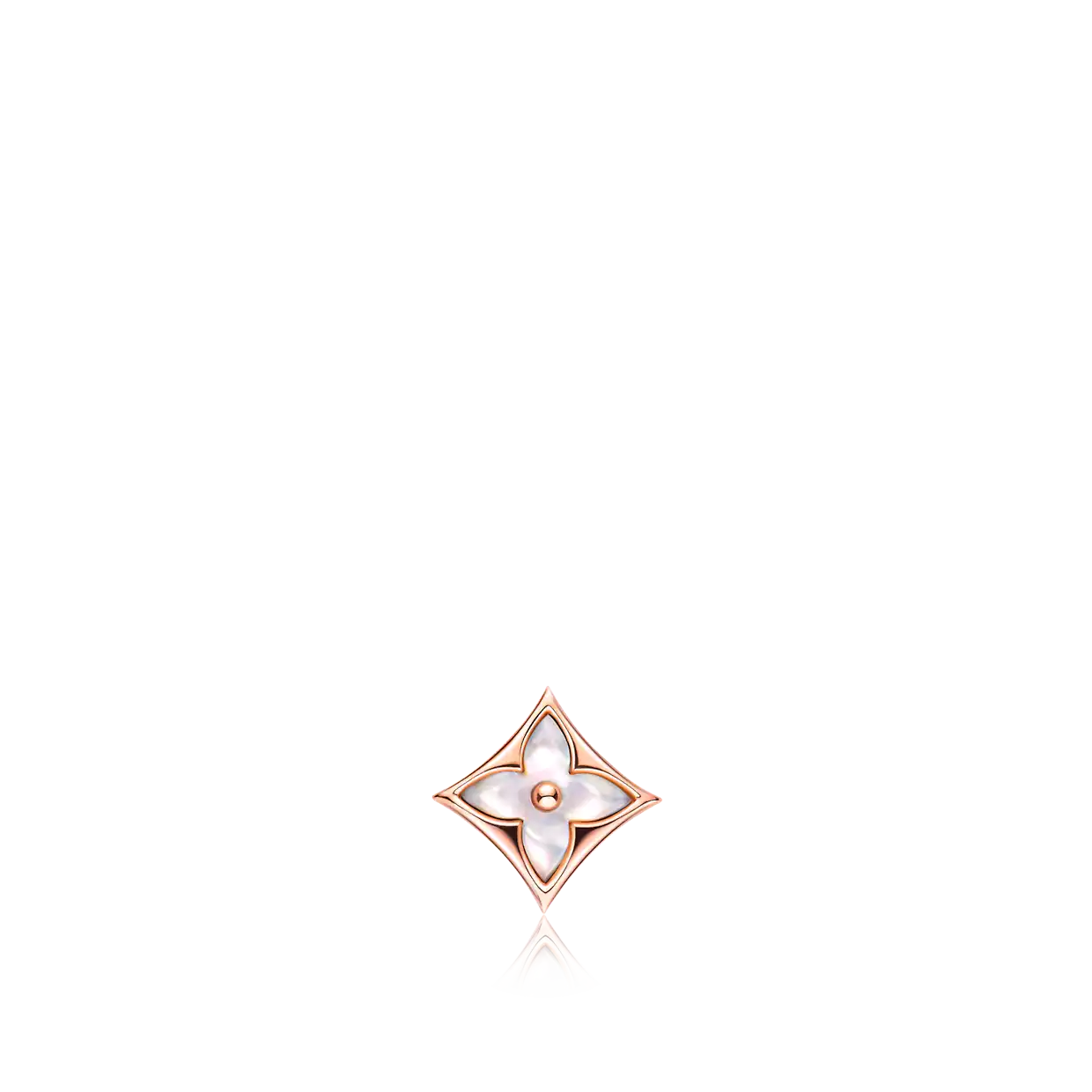 [Opulent Aurora]STAR MOP PINK GOLD EARRINGS