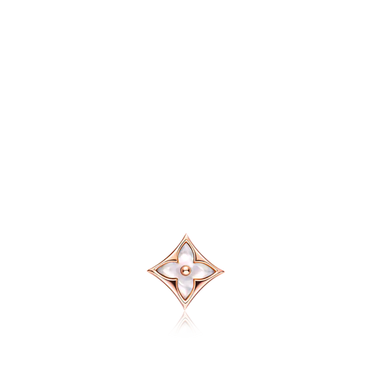 [Opulent Aurora]STAR MOP PINK GOLD EARRINGS