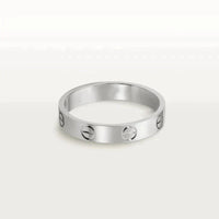 [Amore Jewelry]LOVE RING 4MM 1 DIAMOND SILVER